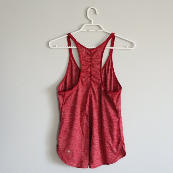 Lululemon Women's Sz 0 Pink What The Sport Singlet II Activewear Slim Tank Top - Picture 2 of 8